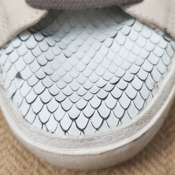 SZ 6 DV DOLCE VITA ZINA FASHION SNEAKER LEOPARD PRINT CALF HAIR - Picture 7 of 8